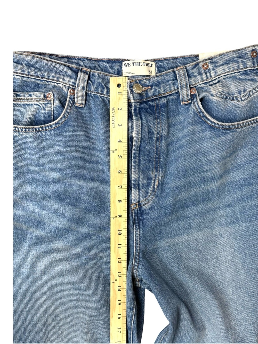 We The Free Women's Eden High Slouchy Wide Leg Jeans in Homefree Size 31 NWT - Picture 7 of 13
